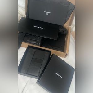 Saint Laurent Silk Face Mask 100% SILK YSL Rive Droite